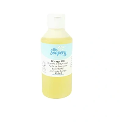 Immagine di Olio di borragine biologico 250ml spremuto a freddo, crudo, puro, non raffinato