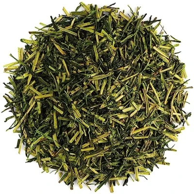 Immagine di Kukicha Tè Verde Giapponese Varietà Karigane Povero Di Caffeina Giappone In Foglia Accuratamente Miscelato Con Sencha Te The Foglie Sencha100G