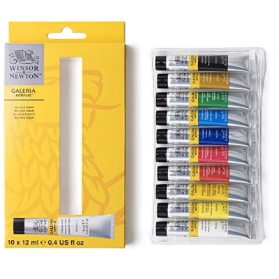 Immagine di Winsor &amp; Newton Galeria Set D&#039;Iniziazione 10 x 12ml