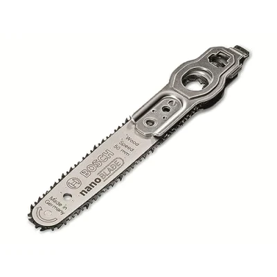 Immagine di Lama per micro sega a catena Bosch Home and Garden nanoBLADE Wood Speed 50 2609256D84 Adatto (modelli di motosega) EasyCut 12, 50, AdvancedCut 18,