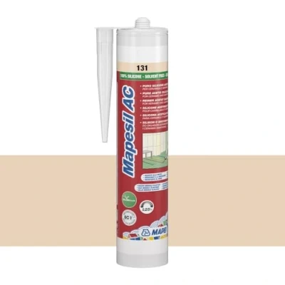 Immagine di Mapesil, sigillante in silicone resistente, non si deforma