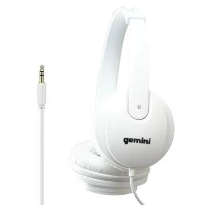 Immagine di Gemini Sound DJX 200 Cuffie professionali per DJ, monitor over ear con driver da 40 mm, cuscinetti auricolari ultra confortevoli, isolamento acustico, design leggero giochi, podcast,