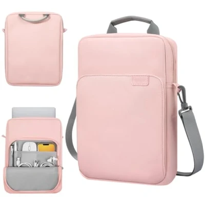 Immagine di TiMOVO 9 11&quot; Borsa per Tablet iPad 10a Gen. 10.9&quot;, 9a/8a/7a 10.2&quot;, Air 11/Air 5a/4a Galaxy Tab A9+/A9 Plus 11&quot;, Rosa