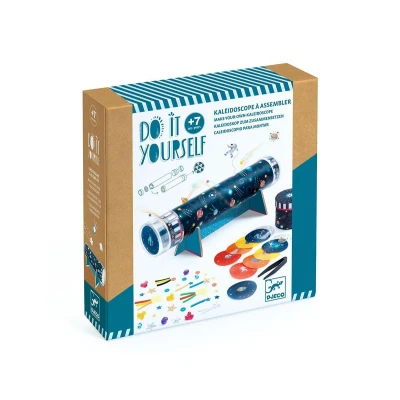 Immagine di DJECO DIY Caleidoscopio para montar Inmersión espacial Forme e Colori, Bianco, S, DJ07922
