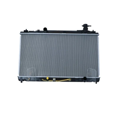 Immagine di NRF 53185 Radiatore motore Alluminio 728 400 16 Alette di raffreddamento saldate
