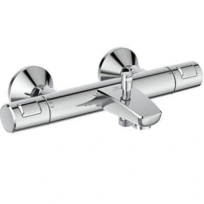 Immagine di Ideal Standard A7206AA Ceratherm t25 Miscelatore Termostatico esterno per vasca/doccia, cromo