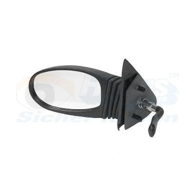Immagine di Specchio retrovisore esterno Van Wezel 1601804 Dx completo, convesso, regolabile dall&#039;interno, Regolazione:tiranteria