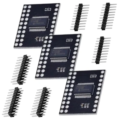 Immagine di 3 pezzi MCP23017 I2C CJMCU 2317 porta seriale 16 bit I/O Expander Modulo Port con I2C, interfaccia ad alta velocità compatibile per Arduino (3)
