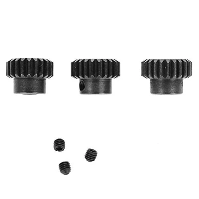 Immagine di VGEBY Set di Pignoni, Ingranaggi Motore Auto RC Indurimento 3.175mm 13 15T 16 18T 19 21T 23T Acciaio Cromato 48DP 1/10(21T 22T 23T) Accessorio Modello