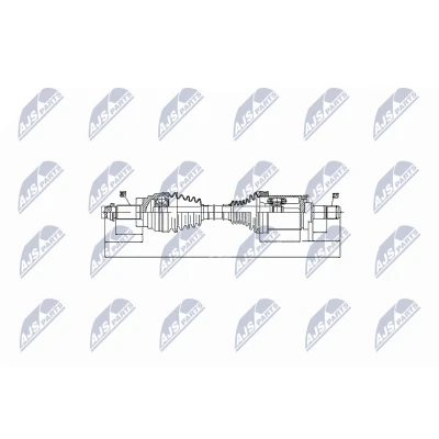 Immagine di NTY NPW BM 015 Albero motore / Semiasse BMW: X5