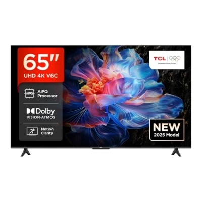 Immagine di TCL 65V6C LED SMART TV Direct da 65&quot;, HDR 4K, con tecnologia Google (Dolby Audio, Motion Clarity, compatibile Assistant e Alexa)
