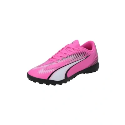 Immagine di Puma Ultra PLAY TT Scarpe da calcetto con tacchetti, Uomo, Taglia: 42.5, Poison pink/white/black Tessuto / sintetico