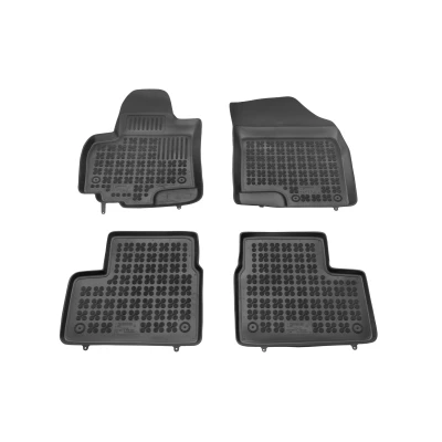 Immagine di REZAW PLAST 202203 Set tappetino Gomma anteriore e posteriore 4 nero SUZUKI: SWIFT