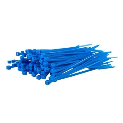Immagine di Gocableties Fascette Plastica Blu 100 mm x 2.5 1000 Pezzi Piccole Colorate