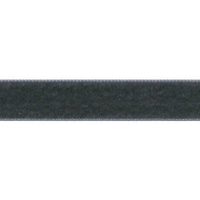 Immagine di Berisfords Nastro di Velluto, Grigio/Fonce, 10.2 x 5.6 cm, 5 unità