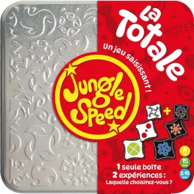 Immagine di Asmodee Jungle Speed La Totale Giochi da tavolo di carte Gioco d&#039;atmosfera velocità e osservazione a partire dai 7 anni 2 10 giocatori 15 min Versione francese