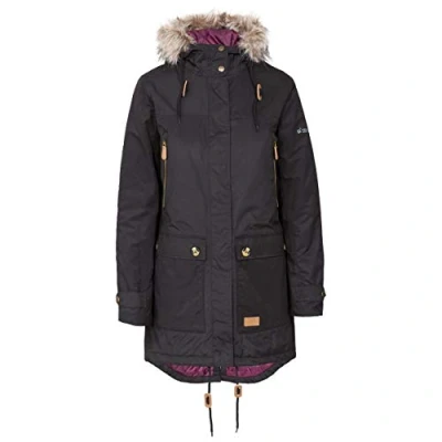 Immagine di Trespass Tp50 Clear Giacca da Donna, FAJKRAL20002, Nero, 2X Large