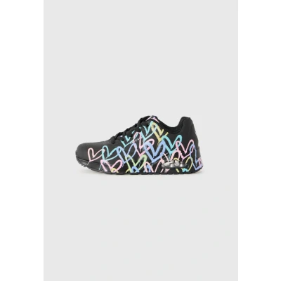 Immagine di Skechers Uno Spread The Love, Scarpe da Ginnastica Donna, Nero, 37.5 EU