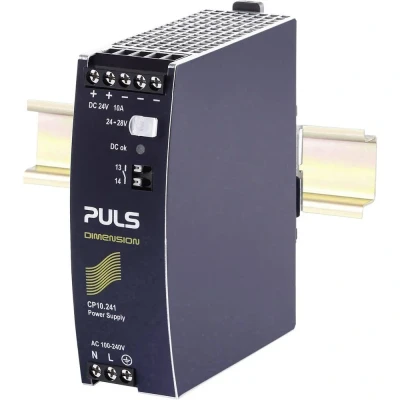 Immagine di PULS CP10.241 Alimentatore per guida DIN 24 V/DC 10 A 240 W Num. uscite:1 x Contenuto 1 pz.