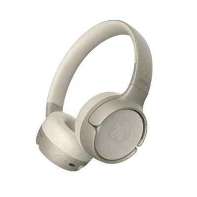 Immagine di Fresh &#039;n Rebel Code Fuse, Cuffie Bluetooth senza fili, sull&#039;orecchio, 30 ore di autonomia, con microfono e assistente vocale, controllo del volume tasti play/pause, pieghevoli (Silky Sand)