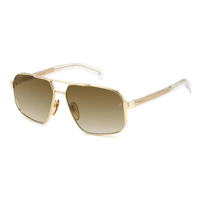 Immagine di DAVID BECKHAM Db 7102/S Occhiali, Oro e Trasparente, 61 Uomo