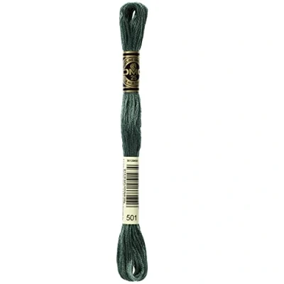 Immagine di DMC Mouliné Spécial 117MC, 100% cotone Si adatta a tutte le tecniche di ricamo e tutti i supporti, ideale per il punto croce Matassine da 8 m 6 capi, disponibile in 500 colori