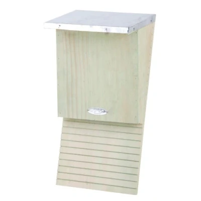 Immagine di Esschert Design NKVM Scatola per Pipistrelli in Legno, 39 x 18 17 cm, Colore: Naturale
