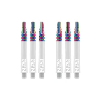 Immagine di RED DRAGON Nitrotech Ionic Intermediate White Dart 2 set per confezione (6 steli in totale)