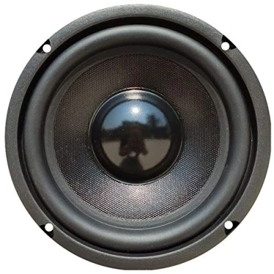 Immagine di MASTER AUDIO 1 subwoofer MA16W/4+4 da 16,5 cm 165 mm 6,5&quot; 150 watt rms 300 max doppia bobina 4+4 ohm dual voice coil sospensione in gomma, pezzo