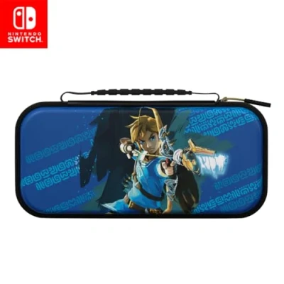 Immagine di PDP NSW Travel Case Plus GLOW Link Hero, Blu e giallo