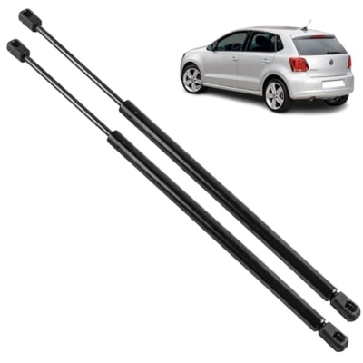 Immagine di 2 pistoncini portellone compatibile per Polo 5 (6R, 6C) (2009 20017) ammortizzatori cofano posteriore. 6R6827550A, 6R6827550C