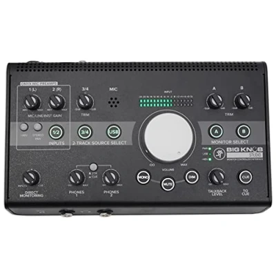 Immagine di Mackie Big KNOB Series, controller per monitor da studio 3x2, 192 kHz, USB I/O (BIG STUDIO)