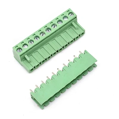 Immagine di Oiyagai 10 Set Terminali a Vite PCB Pin Passo 5,08mm Maschio e Femmina
