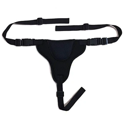 Immagine di ZARPMA Cintura di sicurezza per bambino con cuscinetto protezione imbracatura a 3 punti bambini e neonati, cinghia sicurezza, compatibile Ikea Antilop seggiolone (blu)