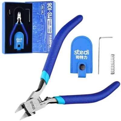 Immagine di Stedi 5 inch Model Nipper, con ultra sottile single edge e lama caso strumenti di modello plastica per Gundam riparazione fissaggio,