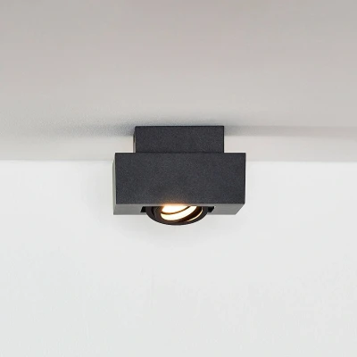 Immagine di Lucide Faretto a soffitto Xirax, 1 luce, nero