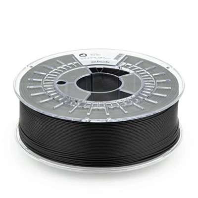 Immagine di extrudr® PLA NX2 MATTE ø1.75mm (1kg) &#039;BLACK MATTE&#039; 3D printer filament Made in Austria