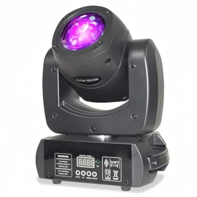 Immagine di 100W Teste Mobili RGBW LED Moving Head Beam DMX Pinspot effetto Luci Discoteca con 8 Facet prisma 12 CH per DJ Party Club Bar illuminazione Palcoscenico Nave dalla Germania