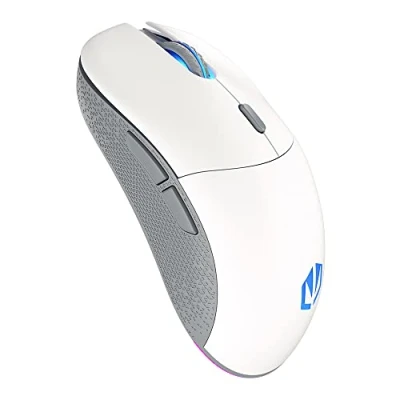 Immagine di ENDORFY GEM Plus wireless Onyx White, mouse da gioco leggero, sensore PixArt PAW3395 top di gamma, 26.000 DPI, interruttore Kailh GM 8.0 resistente EY6A015