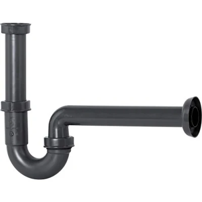 Immagine di CORNAT T317406R Sifone in plastica per sanitari, 1 1/4&quot;, colore: Grigio