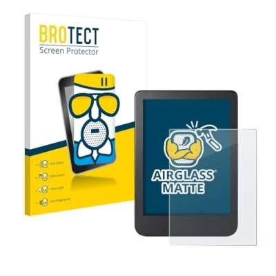 Immagine di brotect Pellicola Vetro Opaca per Kobo Clara 2E Protezione Schermo [Anti Riflesso, Durezza 9H]
