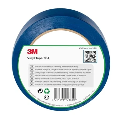 Immagine di 3M Nastro In Vinile Multiuso 764I Blu, 50 mm x 33 m