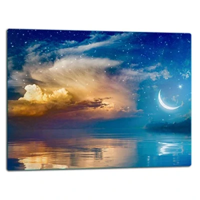 Immagine di TMK Tagliere in vetro ceranfeld 1 metro 52 x 40 cm, piastra di taglio vetro, paraspruzzi, universale cucina, notte