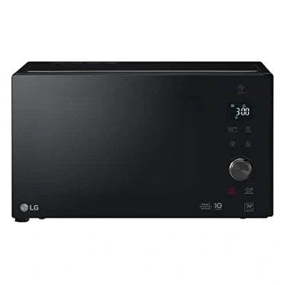 Immagine di LG MH7265DPS Forno Microonde Smart Inverter con Grill al Quarzo, 32 Litri, 1200 W, Programmi Automatici, Livelli di Potenza Regolabili, Piatto Crispy Incluso Nero 30.7 x 54.4 44.1cm