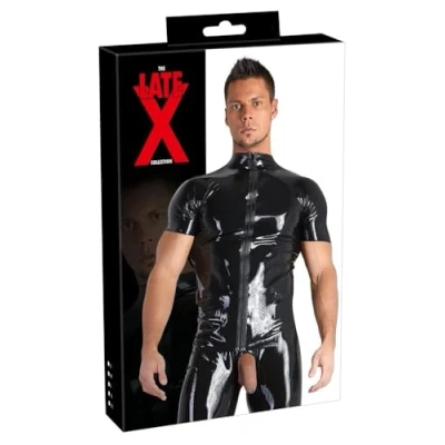 Immagine di Maglietta Con Zip In Latex