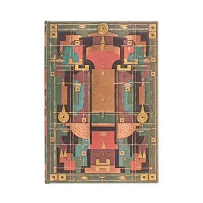 Immagine di Paperblanks Agende 13 Mesi 2025, La Tana del Leone, Midi, Orizzontale, Chiusura con Fascia Elastica