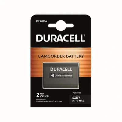 Immagine di Duracell NP FV50 batteria ricaricabile fotocamera sostituisce la originale (camera) FV30 7.4 V 650 mAh