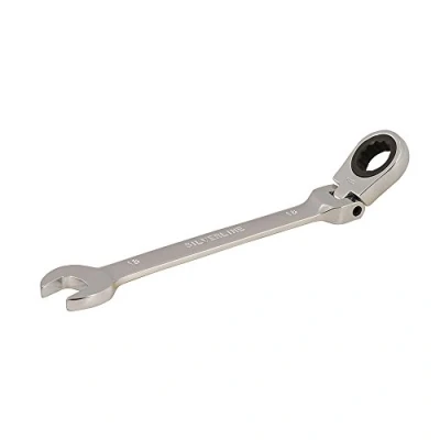 Immagine di Silverline 763605 Chiave a cricchetto con testa flessibile, 16 mm