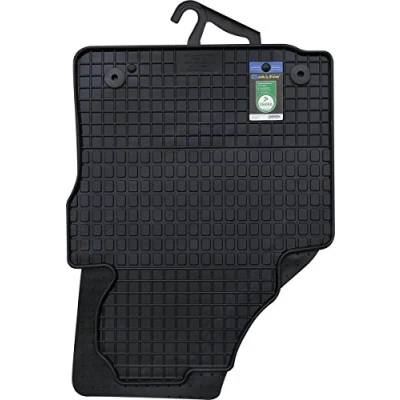 Immagine di Tappetini in gomma CADDY (2 pezzi, davanti) Original Qualità, Nero