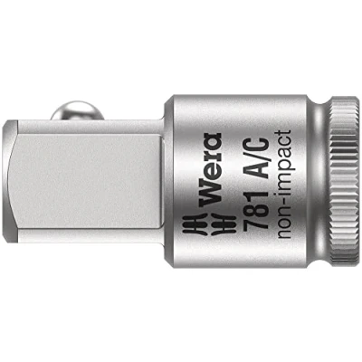 Immagine di Wera 781 A/C 05042671001 Inserto giravite a bussola Impronta (cacciavite) 1/4 Forza Quadrato esterno 1 pz.